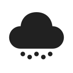 Weather Snow SVG Icon